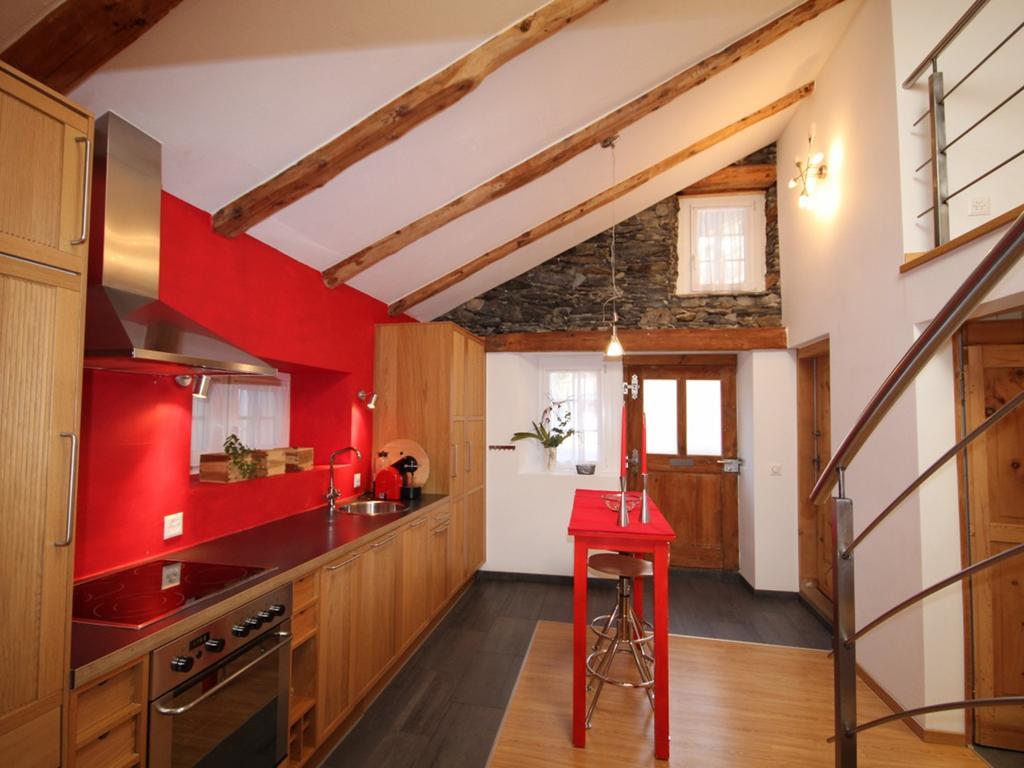 Ferienwohnung Beim Kirchplatz Zermatt Exterior foto